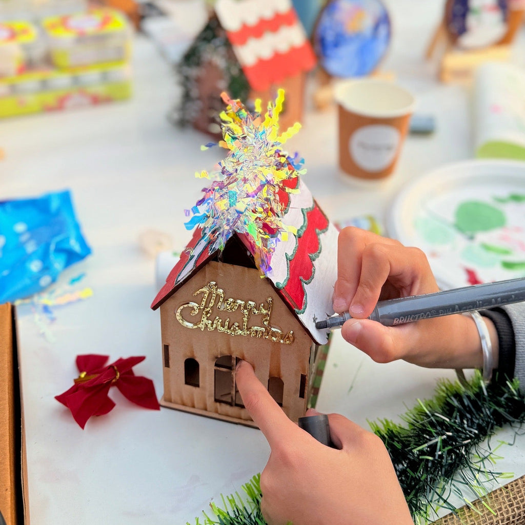 Gingerbread House Painting